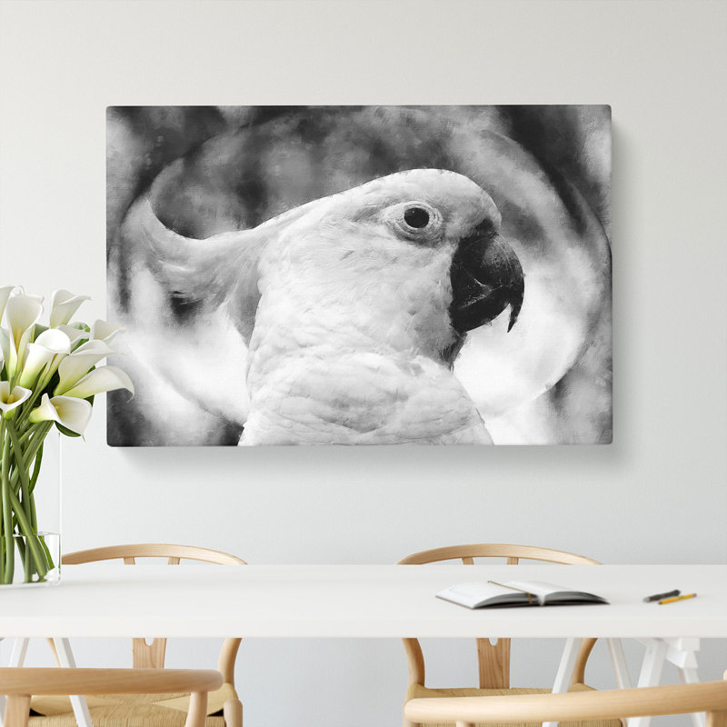 Cockatoo Bird Vol.2 - Wrapped Canvas Print, 35cm H x 50cm W x 3cm D