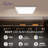Kentrell Plastic LED Flush Mount-405988588
