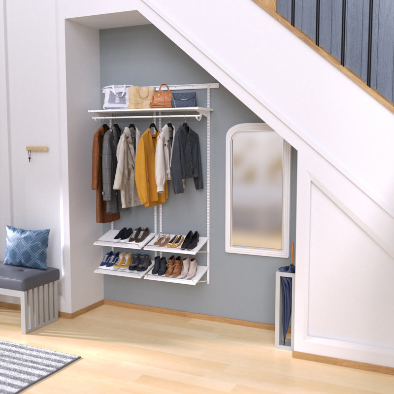 Shelftrack Wood 24" Shoe Shelf