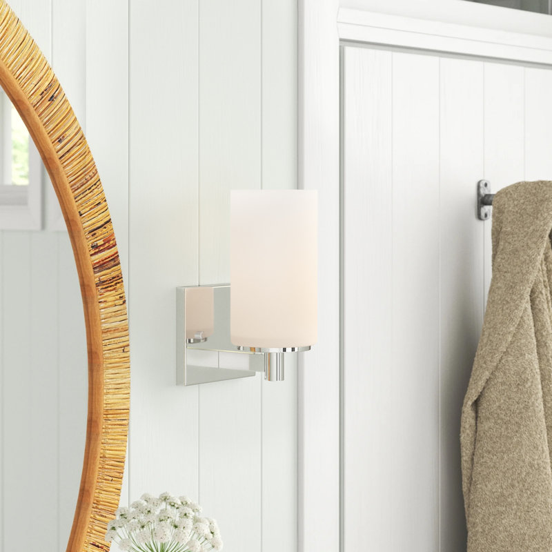 Hettinger Dimmable Bath Sconce, Burnt Sienna, No