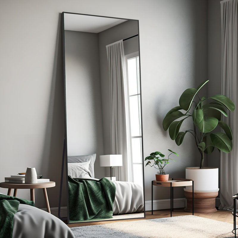 Miroir Avilynn, Noir, 71 po x 31 po