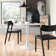 Ceballo Table Mid-century Dining Table for 4-6 people With Round Mdf Table Top, Pedestal Dining Table, End Table Leisure Coffee Table