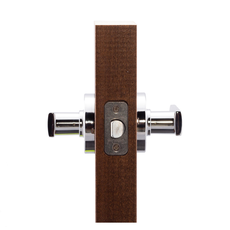 Residential Craftsman Style Passage Door Lever, Polished Stainless