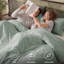 Ensemble de literie en coton 100% coton gaufré pour toutes les saisons (ensemble de 3)-131198612-131198615