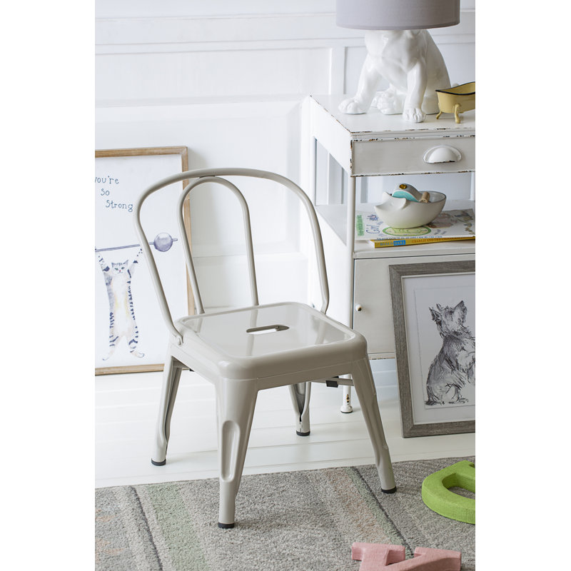 Chaise d'activité pour enfants Hardie, Gris