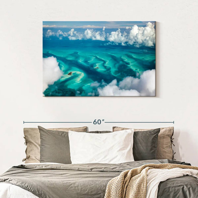 Gillard Bahamas Clouds, 30" H x 45" W