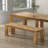 Imogen Solid Wood Bench