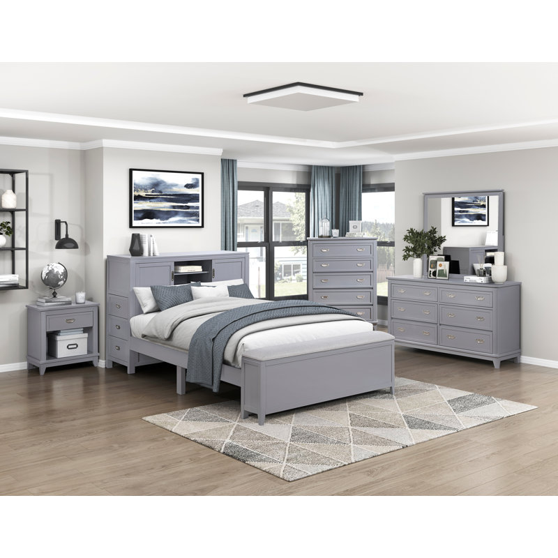 Inderpreet 3 Piece Bedroom Set