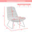 Soft Touch Fabric Lounge Chair-939820965