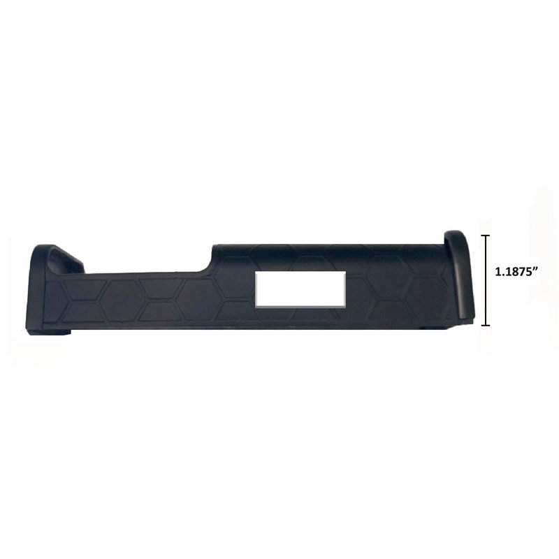 Housse de sonnette Honeycomb (Ring 3, 3 Plus, 4, Batterie Plus, compatible Batterie Pro), Noir mat