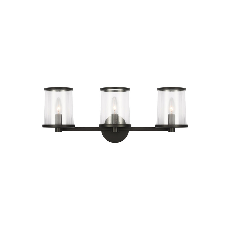 Reynolds 3 - Light Dimmable Vanity Light, Aged Iron