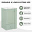 Meuble-lavabo autoportant avec lavabo en céramique-680178485