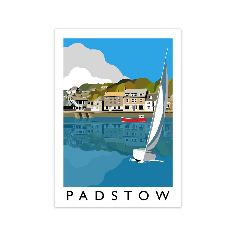 Padstow by Richard O'Neil - Print, No Frame, 841 cm H x 594 cm W x  3 cm D