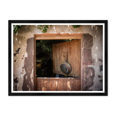 Kitchen Door Print by Tim Klein