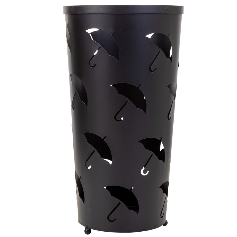 Ingimar Iron Umbrella Stand, Black