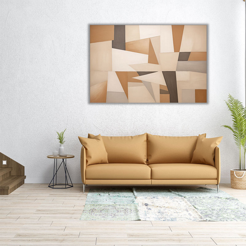 Neutral Geometry, 40" H x 60" W