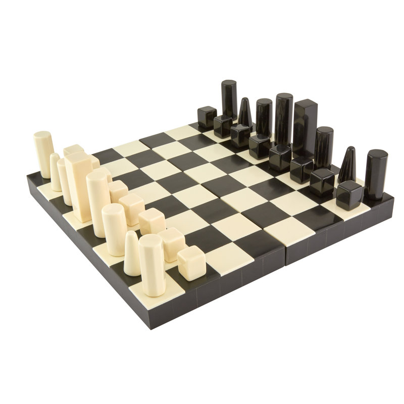 Faux Bone/Horn Chess