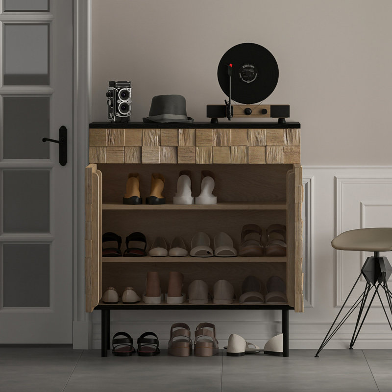 Rangement à chaussures de luxe, H 38,98 po x l 35,43 po x P 15,75 po