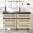 Fluted 6-Drawer Dresser Bedroom Storage Cabinet, Modern Minimalist Two-Tone Design