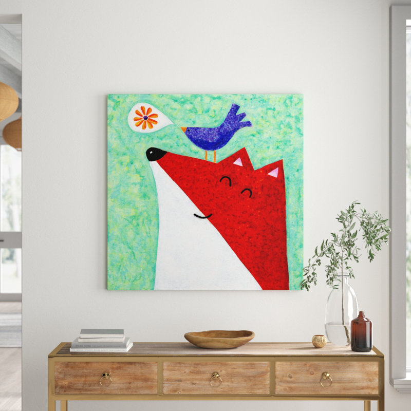 Janet Nelson - Wrapped Canvas Painting, 101cm H x 101cm W x 3.81cm D