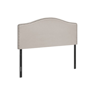 Bed, Headboard Only, Upholstered, Transitional