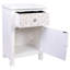 Charvi 47cm W Manufactured Wood Bedside Table