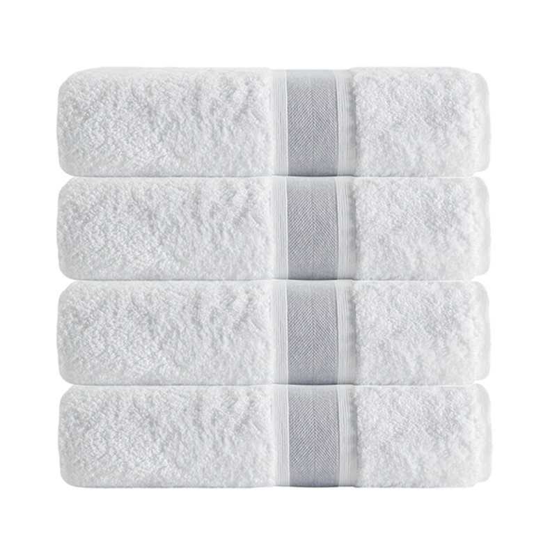 Amair Plush Bath Towel, Silver