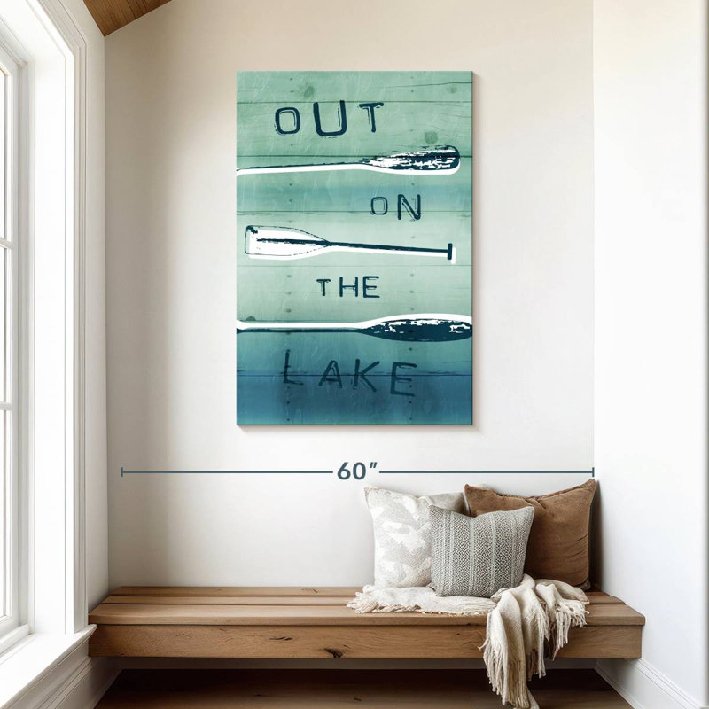 Tergel Out On The Lake, 45" H x 30" W
