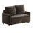 49" Modern Convertible Sleeper Loveseat with Pull-Out Bed, Adjustable Backrest & Side Storage Pockets-131377368