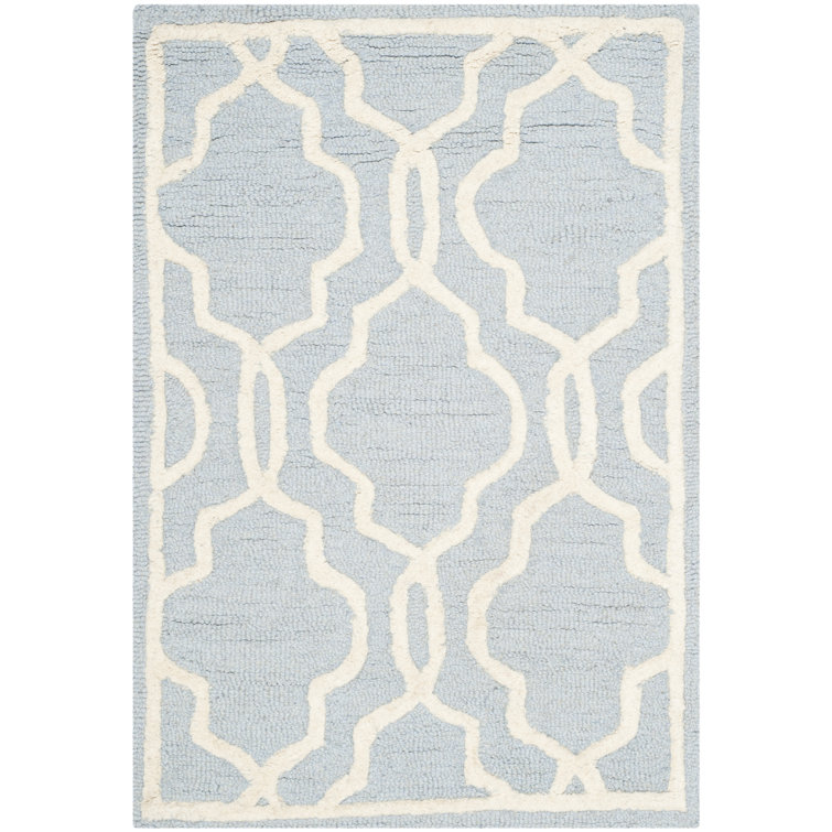 Cannen Hand Tufted Wool Geometric Rug