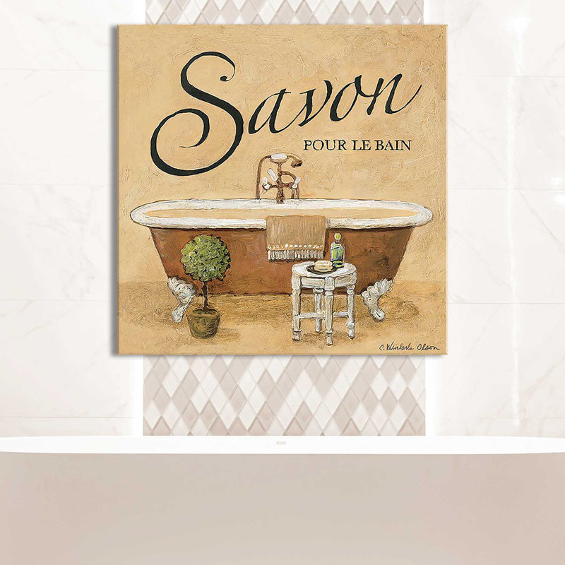 «Spice Savon (Square)» par Charlene Olson, reproduction, Toile tendue, H 24 po x l 24 po x P 1,5 po