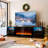 Janyriah TV Stand for TVs up to 80" with 36" Fireplace Included, Modern Entertainment Center-1198159608