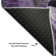 Premium Machine Washable Cerrito AMF558 Purple Rug