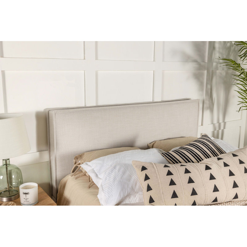 Asmitha Upholstered King Panel Headboard Sand, California King