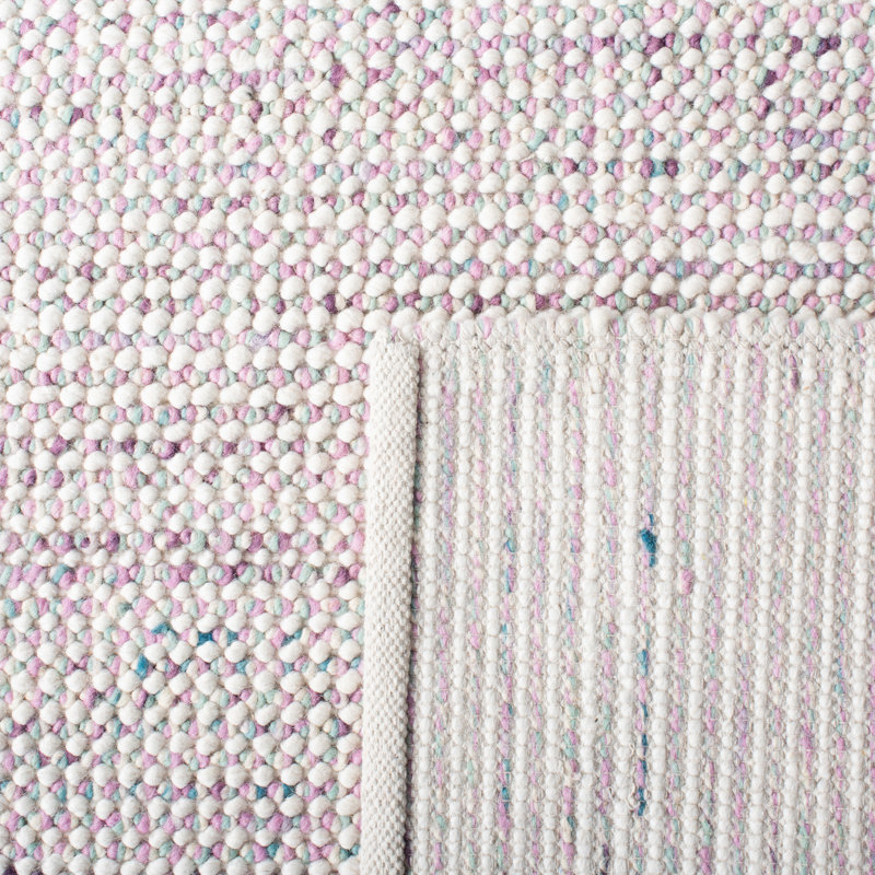 Tapis en laine tissé à la main Vermont, Carré 6 pi