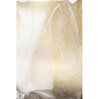 Gold Fusion IV - Wrapped Canvas Print