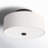 Flaire Fabric Semi Flush Mount-535900988-535900991
