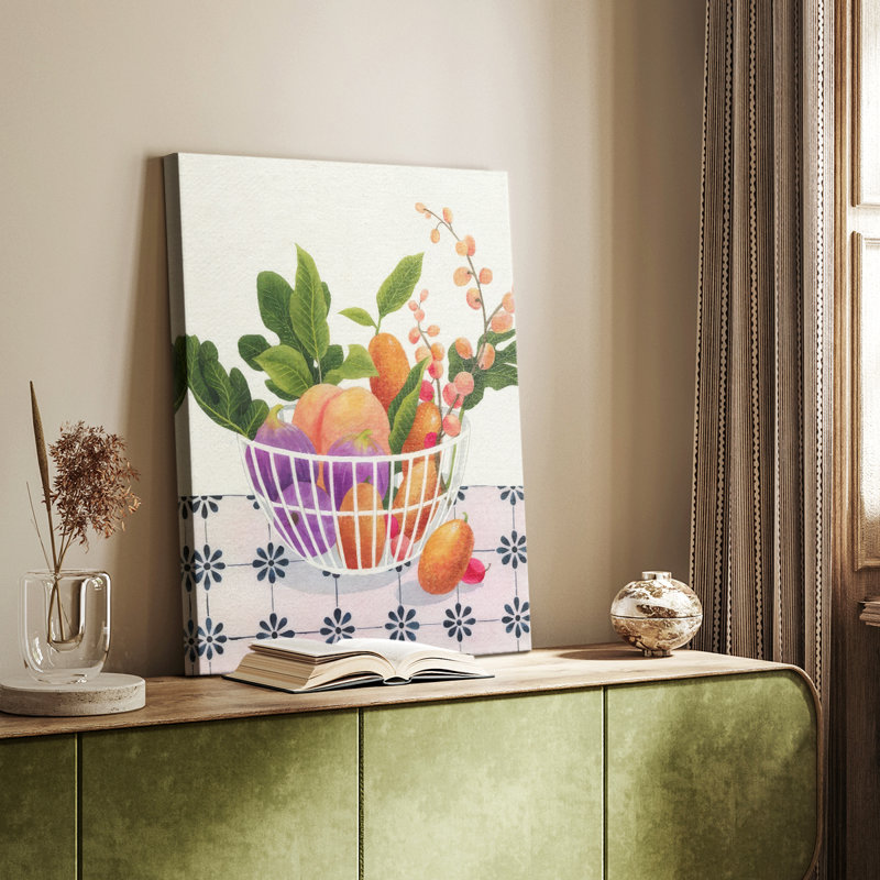 Bright Fruit II - galerie Cavas sur mesure, H 48 po x l 32 po