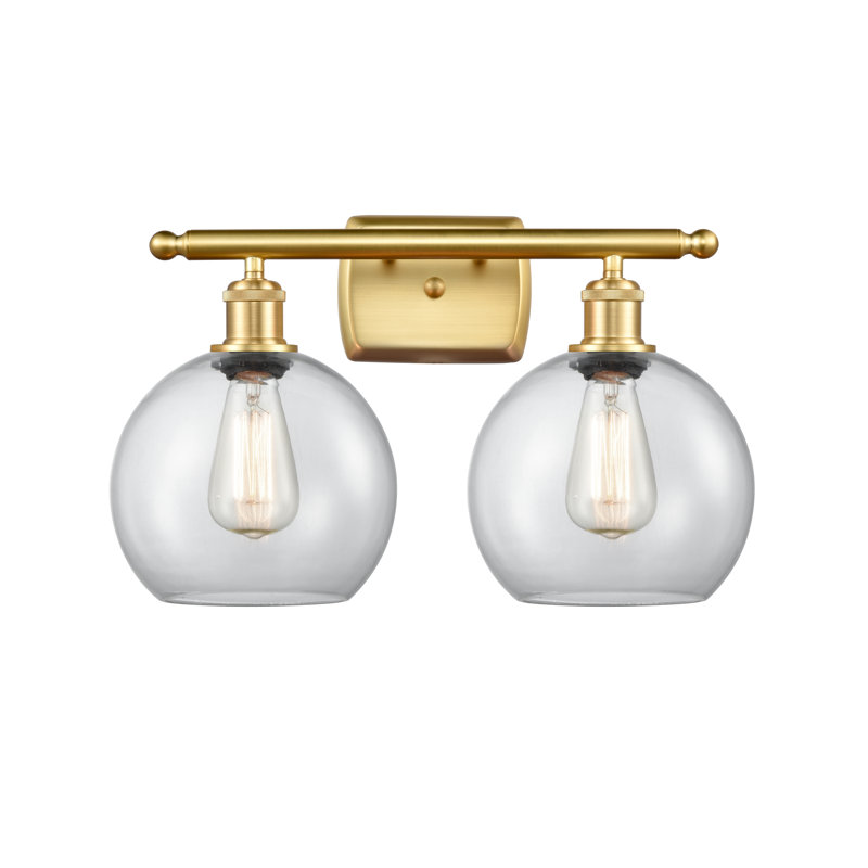 Baptista 2 - Light Dimmable Vanity Light, Satin Gold