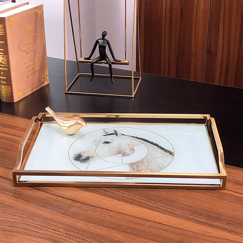 Frankly Decorative Coffee Table Serving Tray