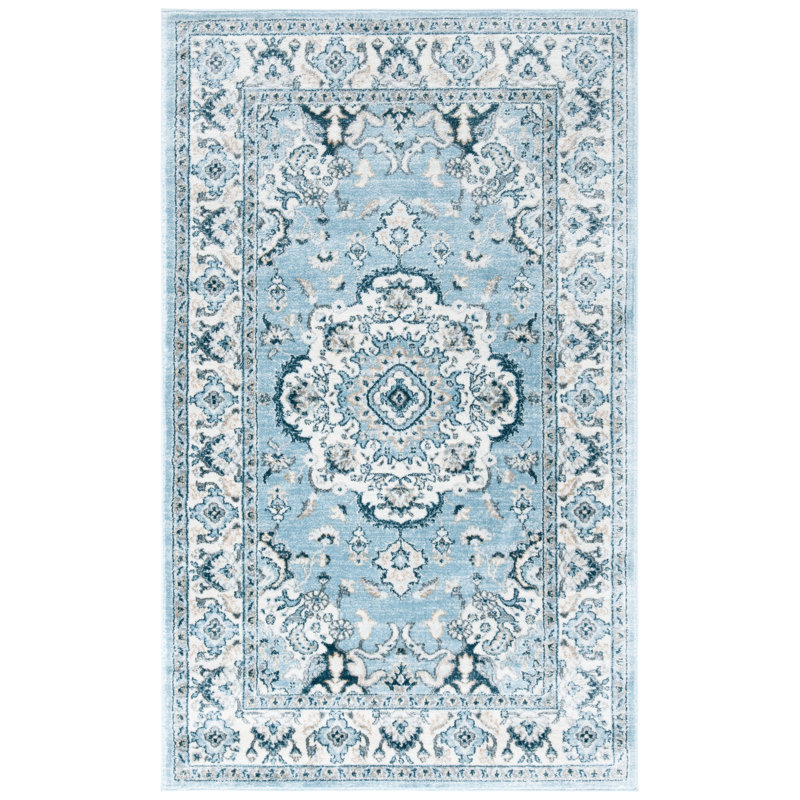 Pearce Oriental Area Rug, Rectangle 91 x 152 cm
