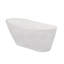 Shaia 66.9'' x 31.5'' Freestanding Soaking Acrylic Bathtub