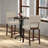 Counter Stool with Solid Wood Frame-91904562
