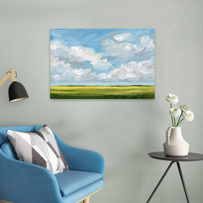 Art contemporain contemporain, coloré, abstrait, paysage naturel