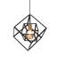 Ketron 1 - Light Black Geometric Pendant