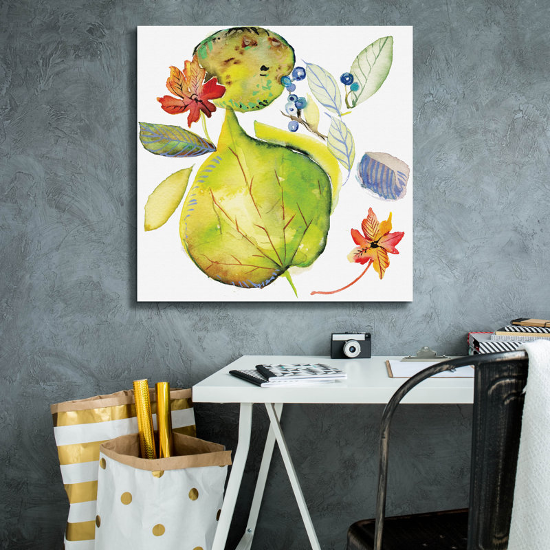 Art mural sur toile Epic Graffiti «Harvest Rush 2» par Kristy riz, H 26 po x l 26 po x P 1,5 po