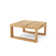 Circular Modular Teak 8 - Person Patio Conversation Sets with Sunbrella® Cushions