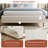 Romano Boucle Upholstered Platform Bed-2050248455