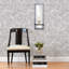 Miroir d'appoint mural avec bougeoir Ice Blue
