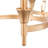 6-Light Transitional Wheel Chandelier